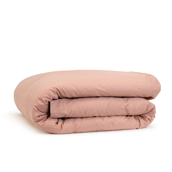 Clay Pink Edged Duvet Cover – Dip & Doze