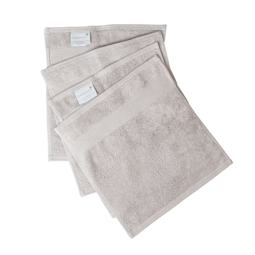 Grey Face Towels